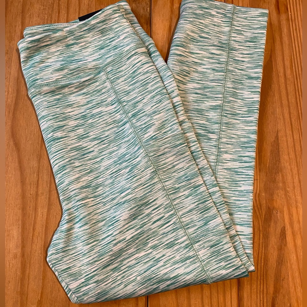 J.Crew Factory Space Dye Cropped Leggings